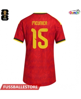 Günstige Belgien Thomas Meunier #15 Heimtrikot Damen WM 2026 Kurzarm